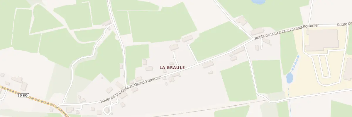 Plan du 12 La Graule à La Forêt-du-Temple