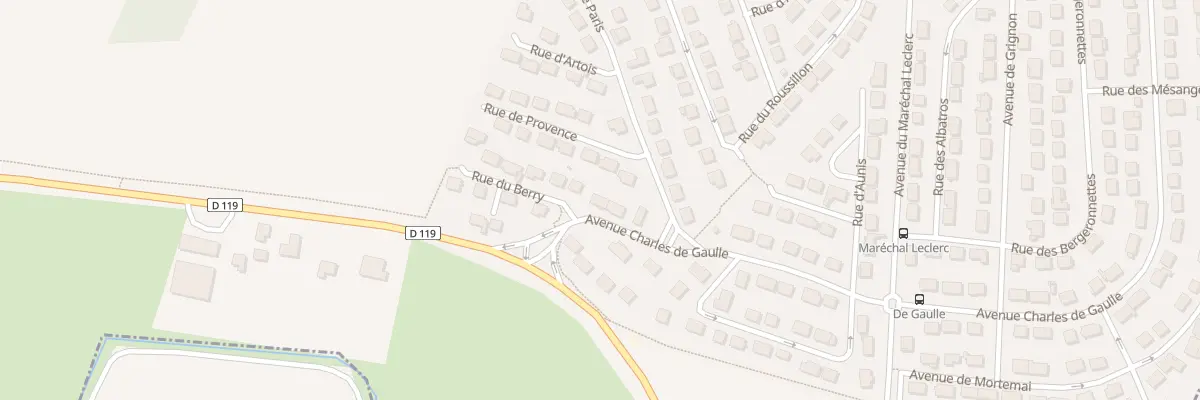 Plan du 2 Rue de Berry à Beynes