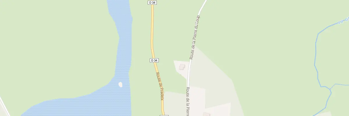 Plan du 5275 Rte de La Pierre du Loup à Saint-Hilaire-le-Château