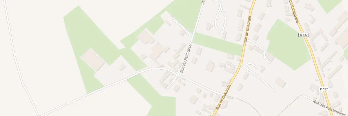 Plan du 7 Rue du Petit Gouy à Gouy-Saint-André