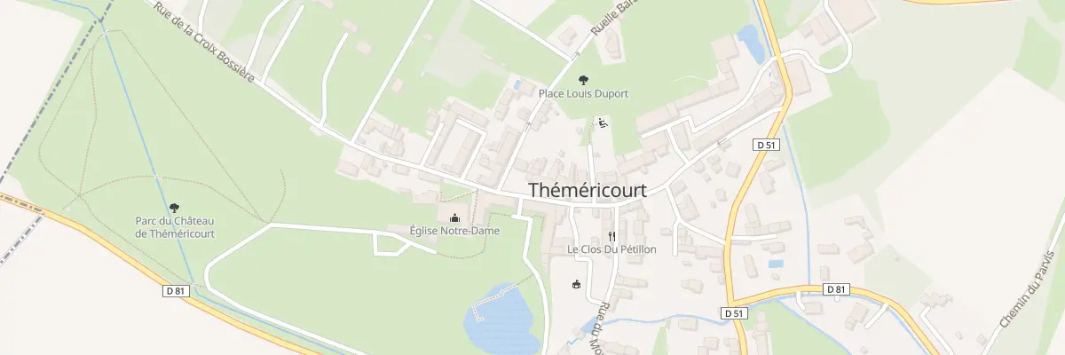 Plan du 3B Pl du President Chevalier à Théméricourt