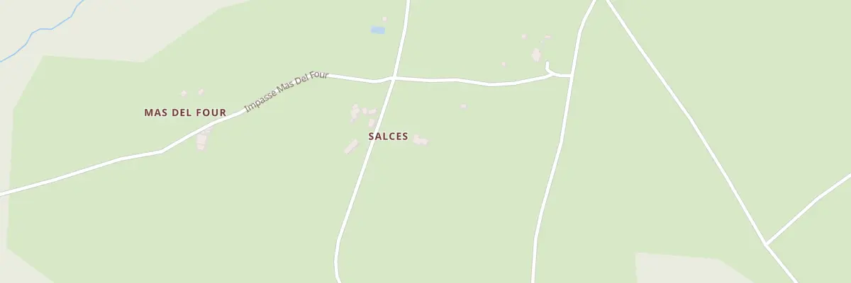 Plan du 5034 Salces à Ginals