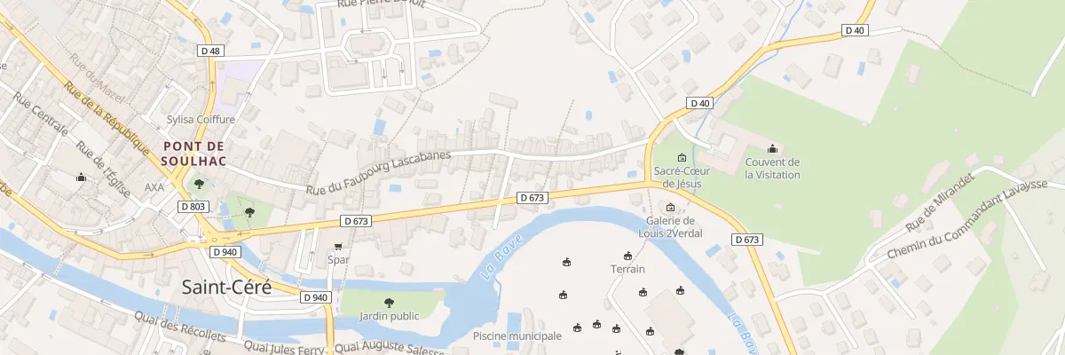 Plan du 285 Av François de Maynard à Saint-Céré
