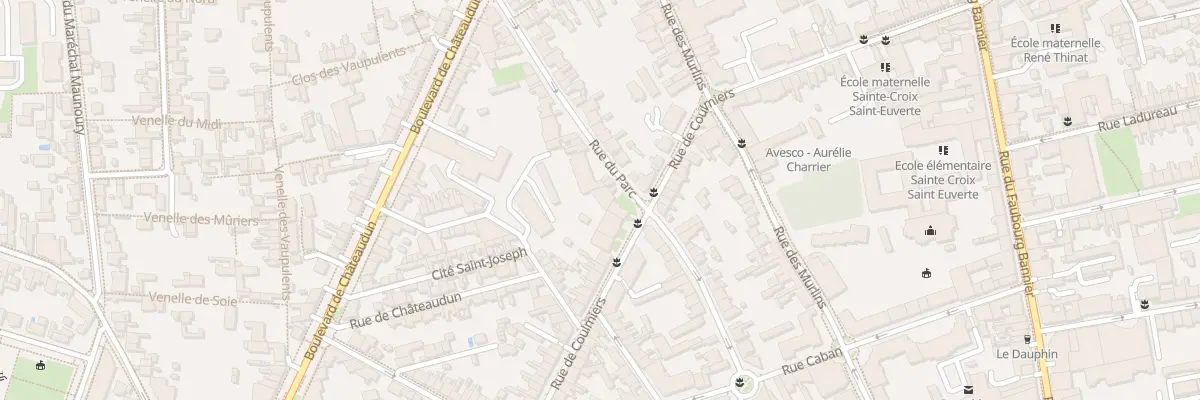 Plan du 17B Rue du Parc à Orléans