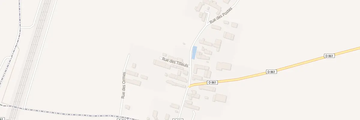 Plan du 33 Rue des Tilleuls à Ruan