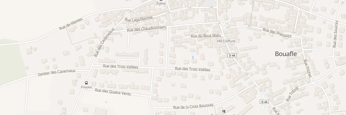 Plan du 9 Rle du Fossé Mollet à Bouafle