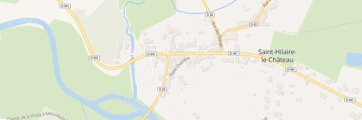 Plan du 8 Grand Rue à Saint-Hilaire-le-Château