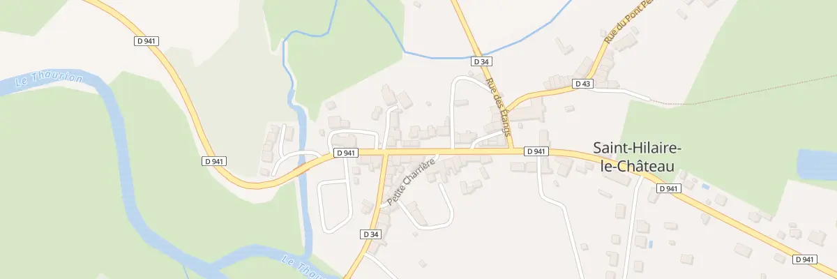 Plan du 7 Grand Rue à Saint-Hilaire-le-Château