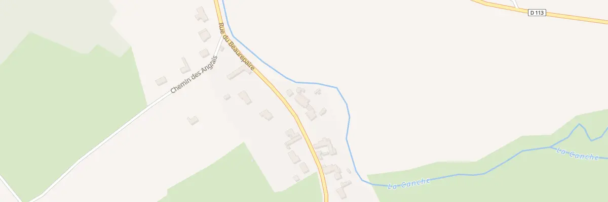 Plan du 310 Rue du Beaurepaire à Beaurainville