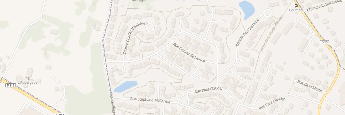 Plan du 12 Rue Françis Carco à Jouars-Pontchartrain