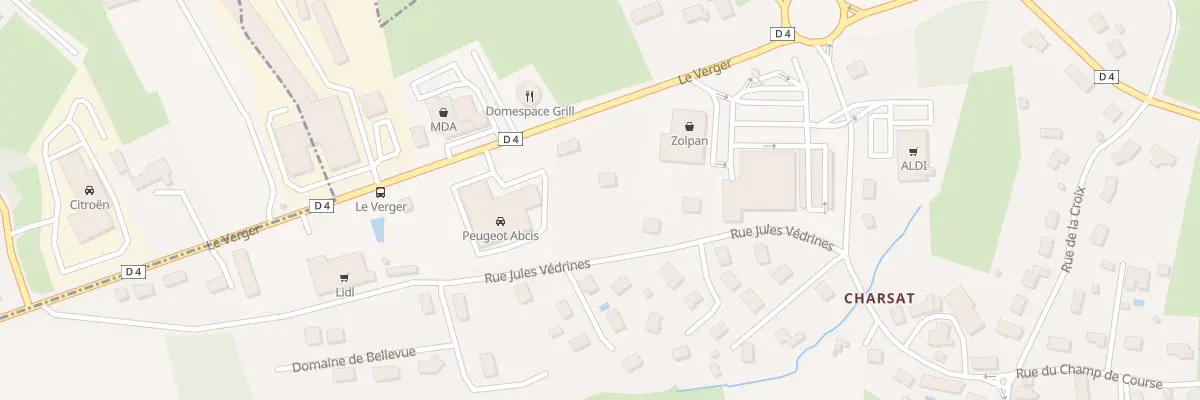 Plan du 6 Le Verger à Sainte-Feyre
