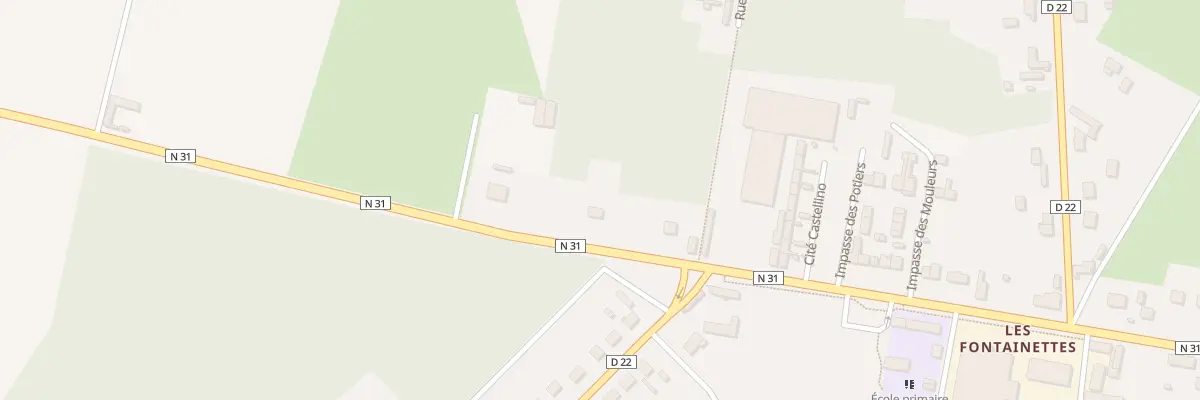 Plan du 44 Rte Nationale à Saint-Aubin-en-Bray