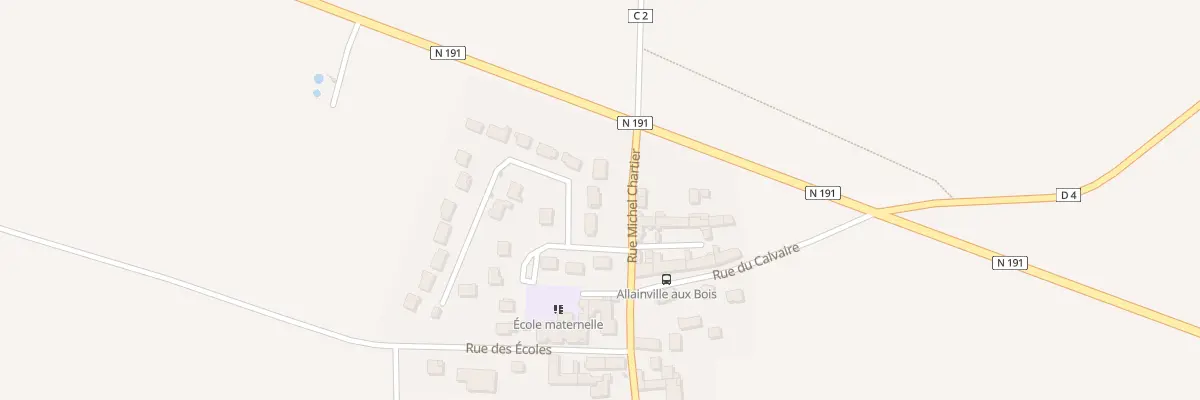 Plan du 14 Res Saint - Marc à Allainville