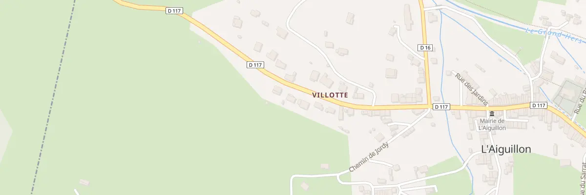 Plan du 21 Qua de Villotte à L’Aiguillon