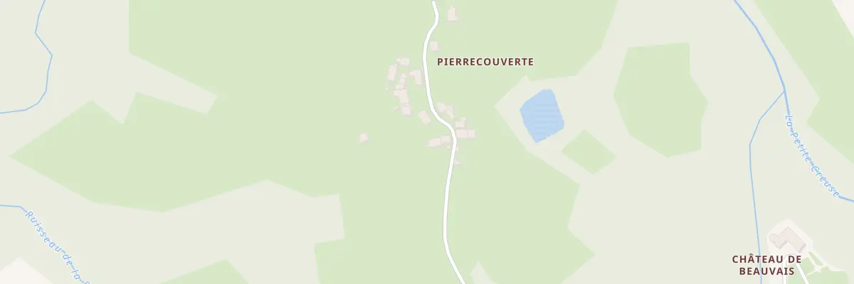 Plan du 3 Pierrecouverte à Bonnat