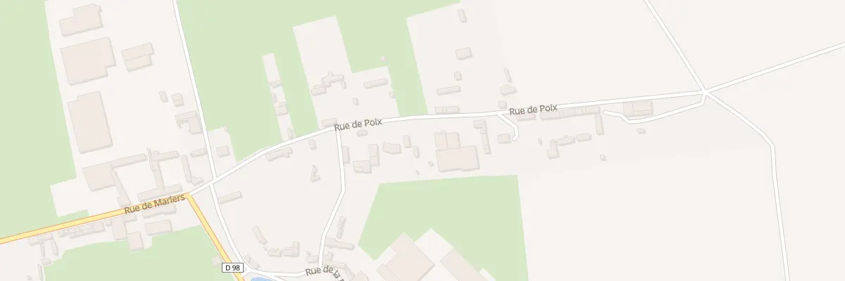Plan du 11 Rue de Poix à Meigneux