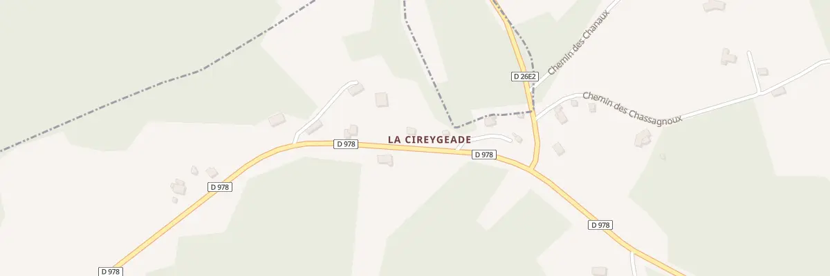 Plan du 5116 La Cireyjade à Saint-Martial-de-Gimel