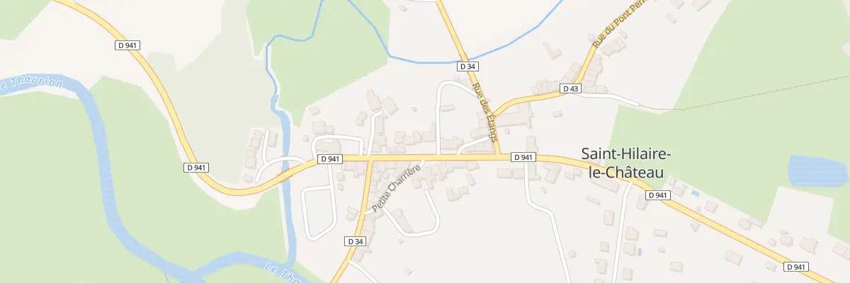 Plan du 9 Grand Rue à Saint-Hilaire-le-Château