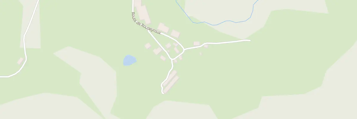 Plan du 5058A Roupeyroux à Reygade