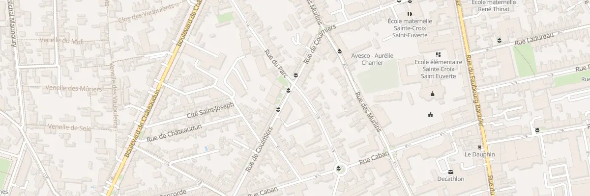 Plan du 17 Rue du Parc à Orléans
