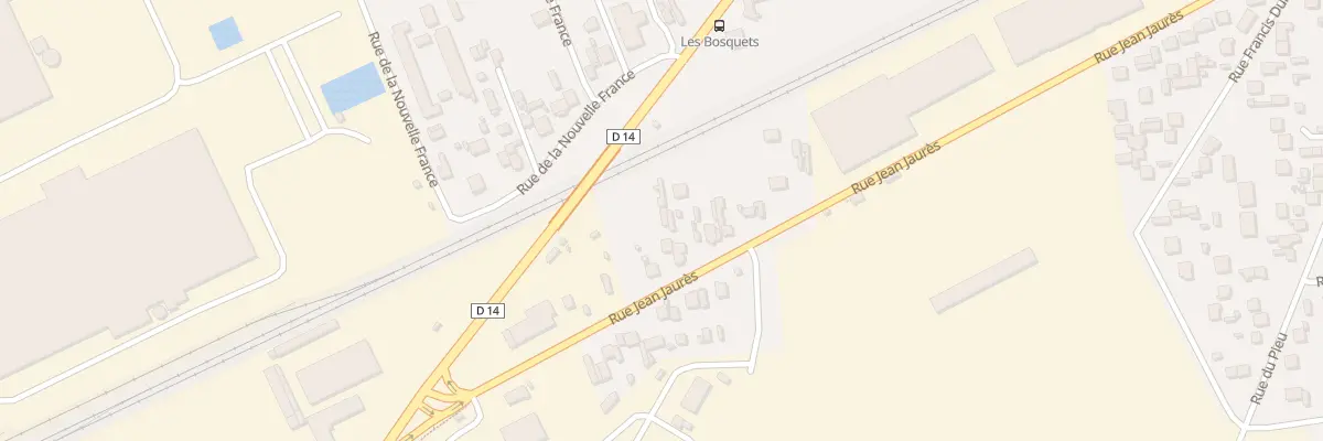 Plan du 98 Rue Jean Jaurès aux Mureaux