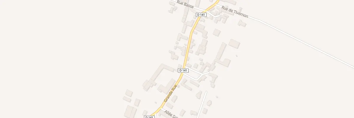Plan du 30 Gr Grande Rue à Poinville