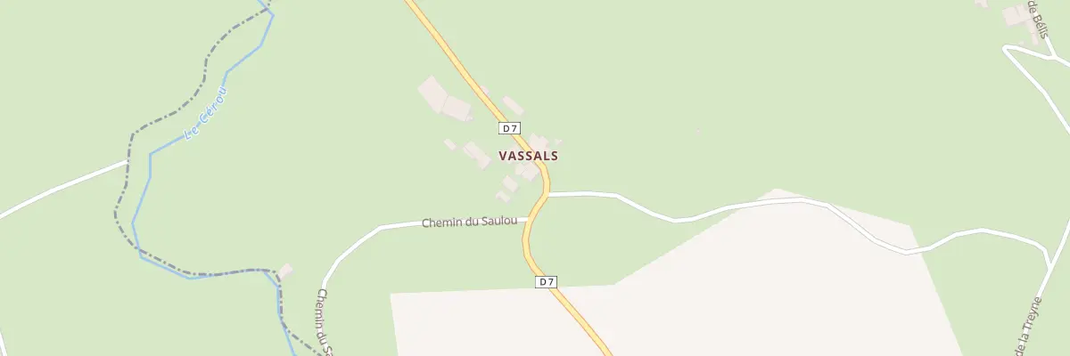 Plan du 5019 Vassals à Labarthe-Bleys