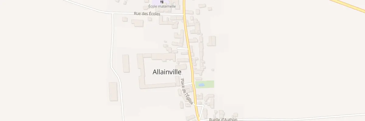 Plan du 14 Rue Michel Chartier à Allainville
