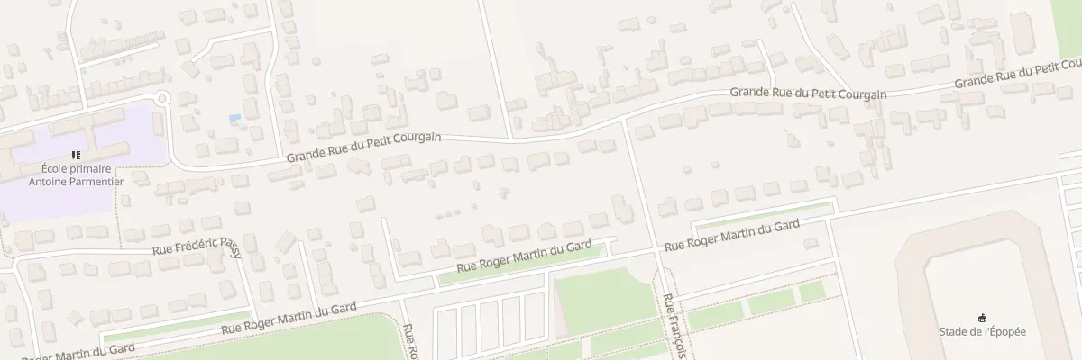 Plan du 1728 Gr Grande Rue Petit Courgain à Calais