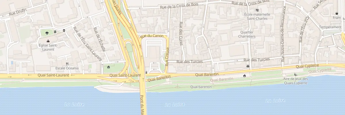 Plan du 80 Rue des Turcies à Orléans