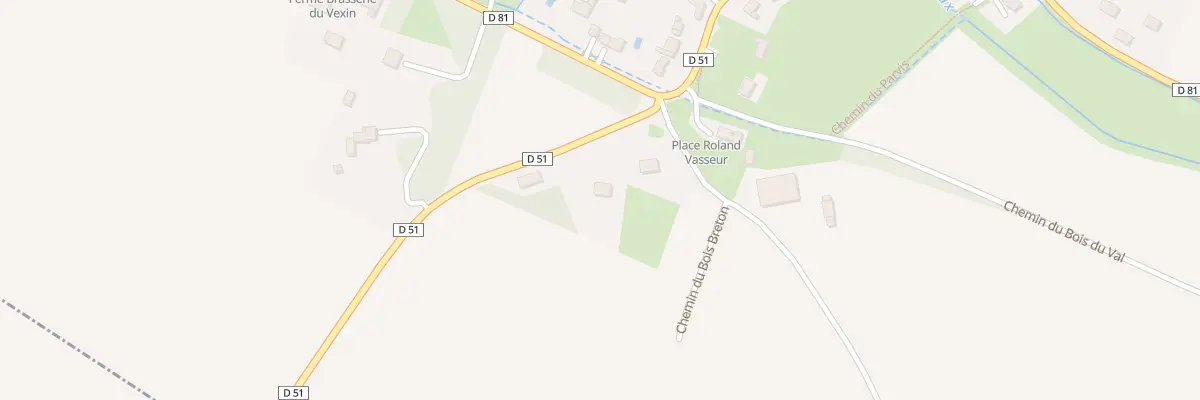 Plan du 5 Rue des Hyettes à Théméricourt