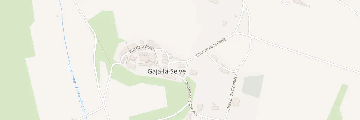 Plan du 3 Che de la Foret à Gaja-la-Selve