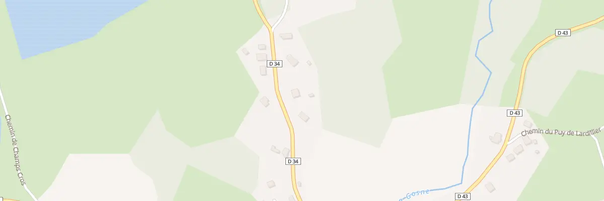 Plan du 8 Rue des Étangs à Saint-Hilaire-le-Château
