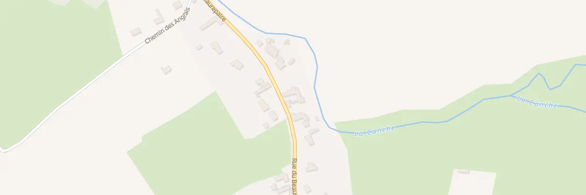 Plan du 240 Rue du Beaurepaire à Beaurainville