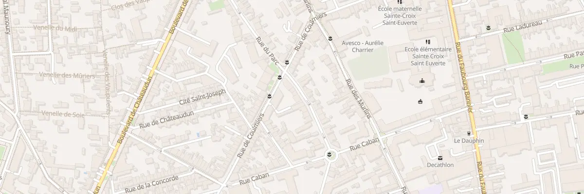 Plan du 15B Rue du Parc à Orléans