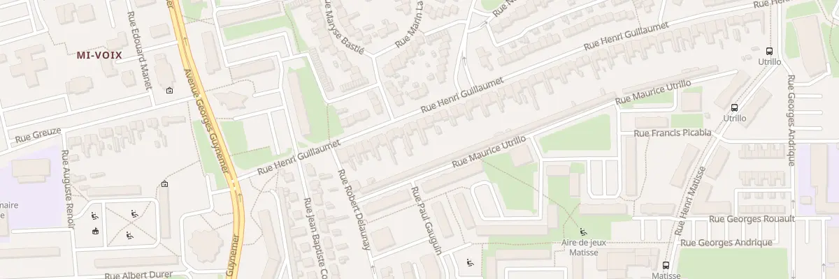 Plan du 20 Rue Henri Guillaumet à Calais