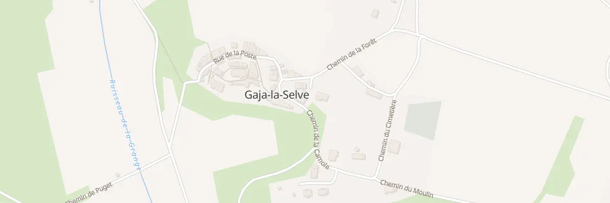 Plan du 5 Che de la Carnole à Gaja-la-Selve