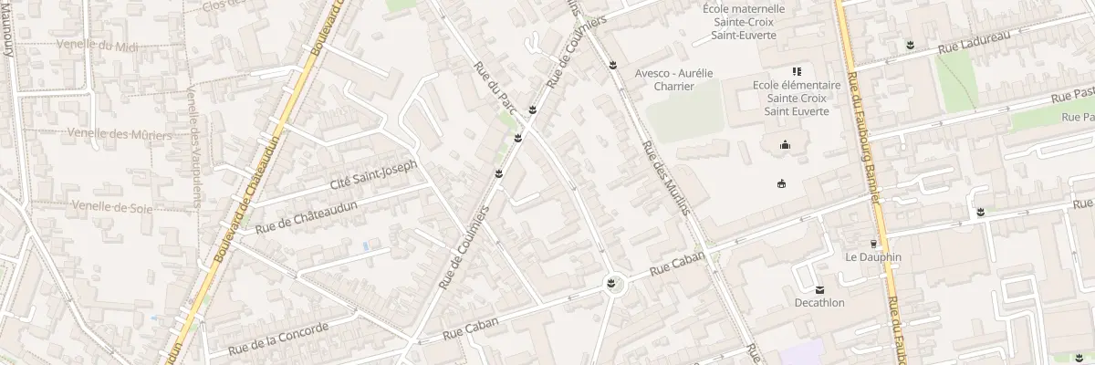 Plan du 15 Rue du Parc à Orléans
