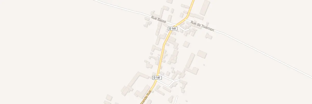 Plan du 24 Gr Grande Rue à Poinville