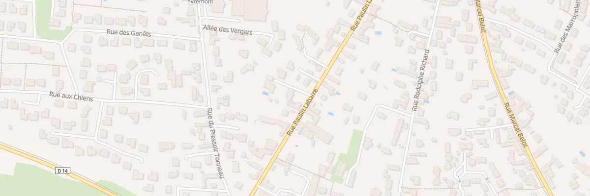 Plan du 492 Rue Paulin Labarre à Olivet