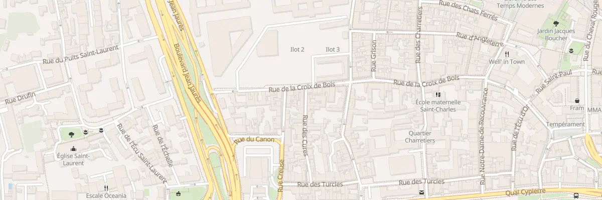 Plan du 39 Rue Croix de Bois à Orléans