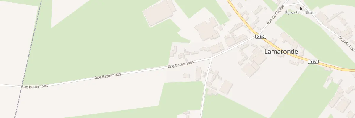 Plan du 5008 Rue de Bettembos à Lamaronde
