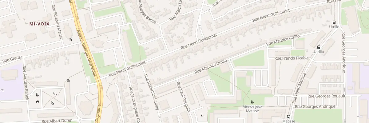 Plan du 22 Rue Henri Guillaumet à Calais