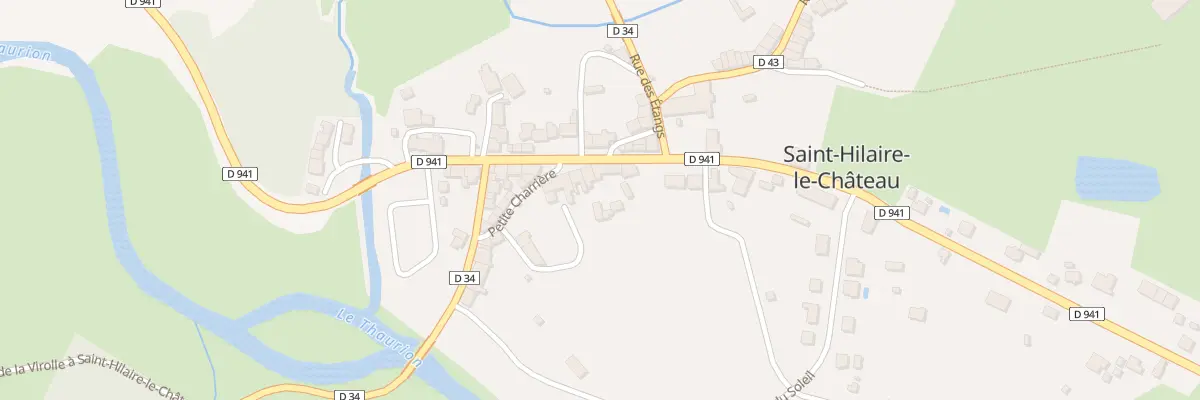 Plan du 16 Grand Rue à Saint-Hilaire-le-Château