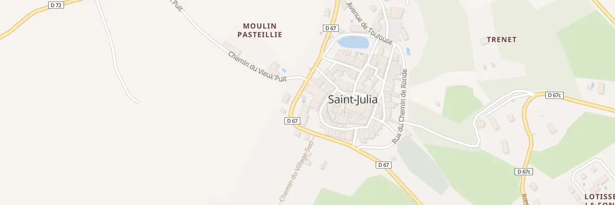 Plan du 6 Rue Notre Dame à Saint-Julia