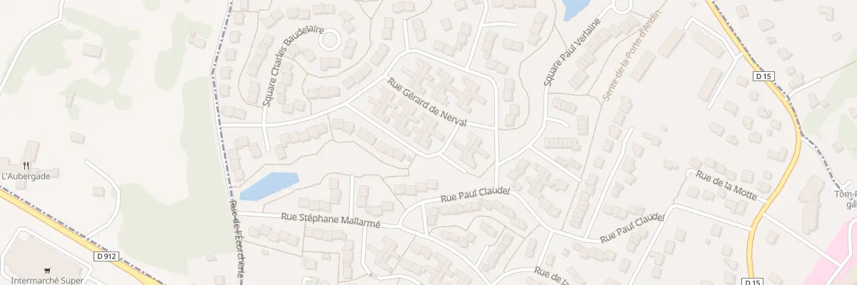 Plan du 4 Rue Françis Carco à Jouars-Pontchartrain
