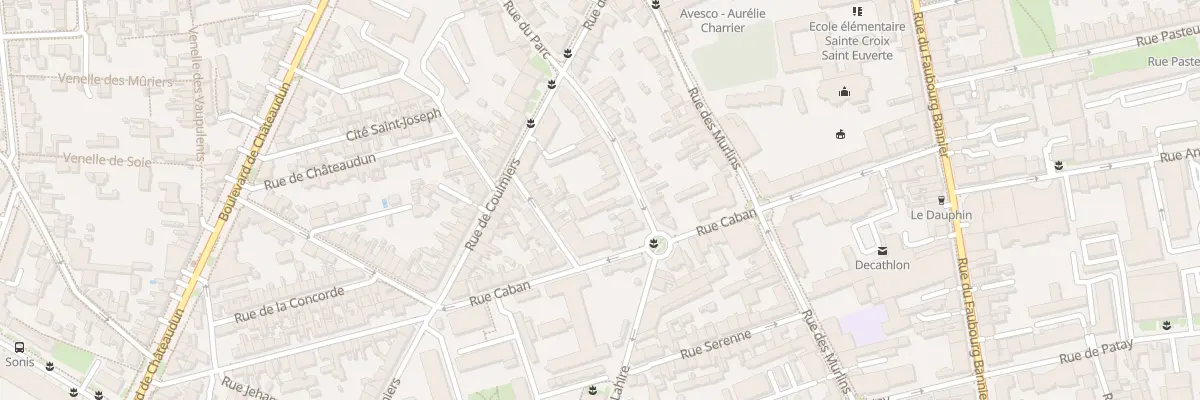 Plan du 7 Rue du Parc à Orléans