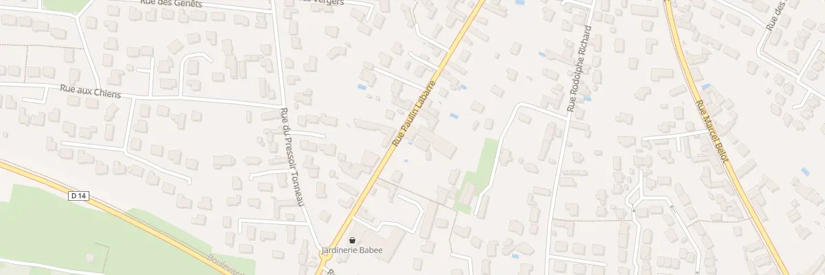 Plan du 541 Rue Paulin Labarre à Olivet
