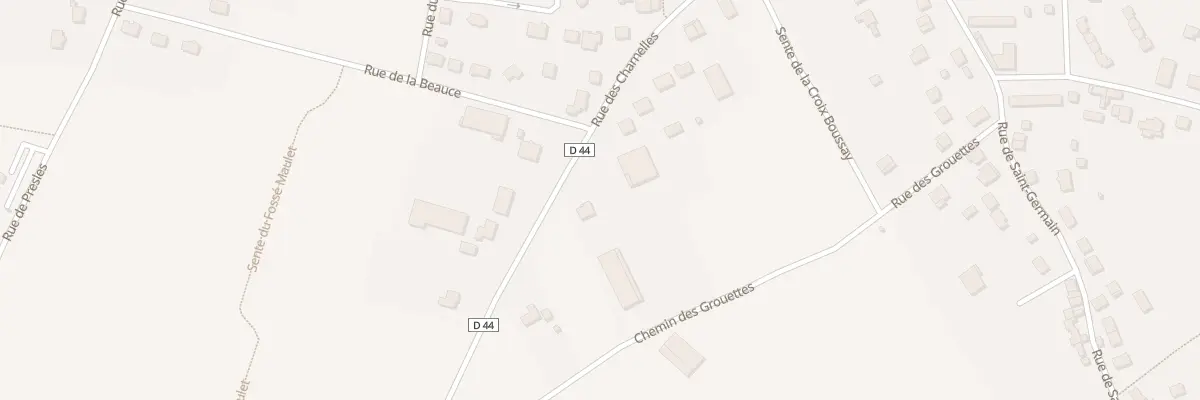 Plan du 33 Rue des Charnelles à Bouafle