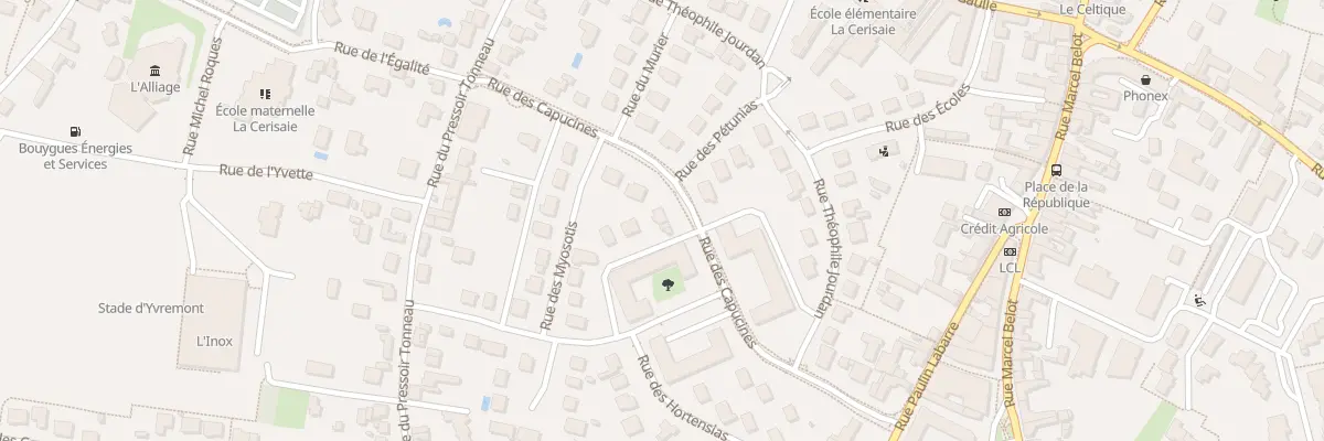 Plan du 227 Rue des Capucines à Olivet